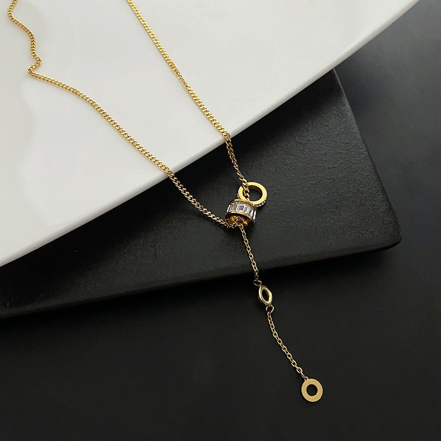 Viegla, grezna sieviešu kaklarota 2022. gadā, jauna, daudzpusīga, maza un populāra augstas kvalitātes džempera apkakles ķēde sievietēm_voghion.com