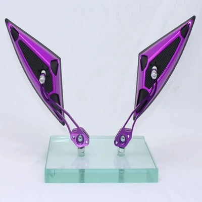 mirror modification accessories electric: Motorcycle rearview mirror - 2886-rear-view-mirror-purple