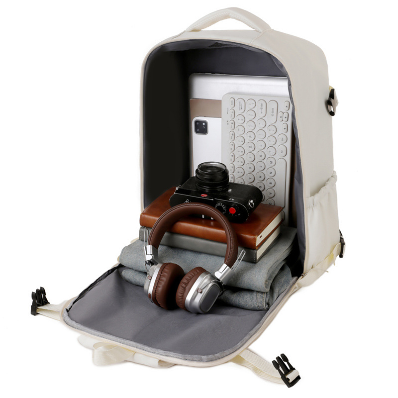 Transfronterizos de gran capacidad almacenamiento de zapatos bolsas de computadora de negocios resistentes al desgaste a prueba de gotas personalizadas mochila de regalo de viaje de ocio resistente al desgaste