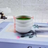 Большой полосатый горшок, диаметр 7,5 см
