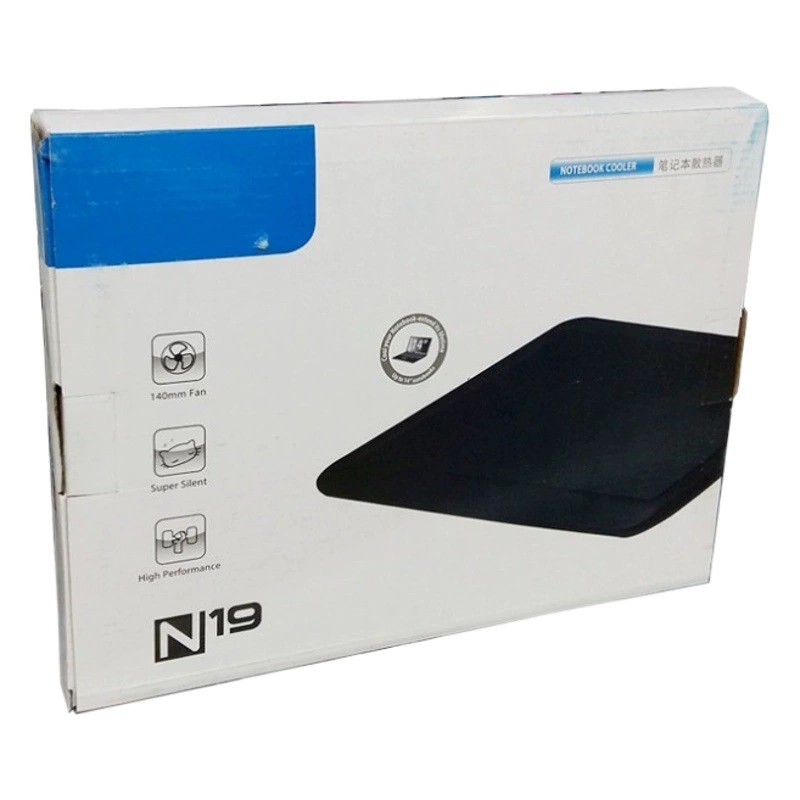 Трансграничный N19 радиатор для ноутбука, внешний вытяжной вентилятор для ноутбука, охлаждающая база, кронштейн с воздушным охлаждением, ранец