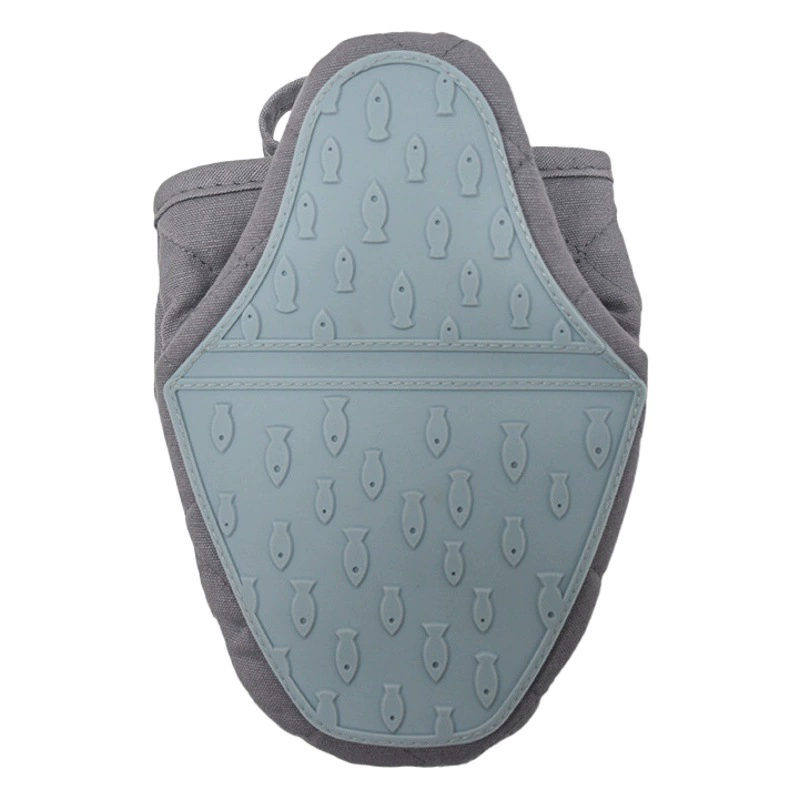 Трансграничный популярный популярный ручной зажим в форме рыбы весом 56 г, утолщенный и хлопковый, теплоизоляционный, против ожогов и высокотемпературной микроволновой печи