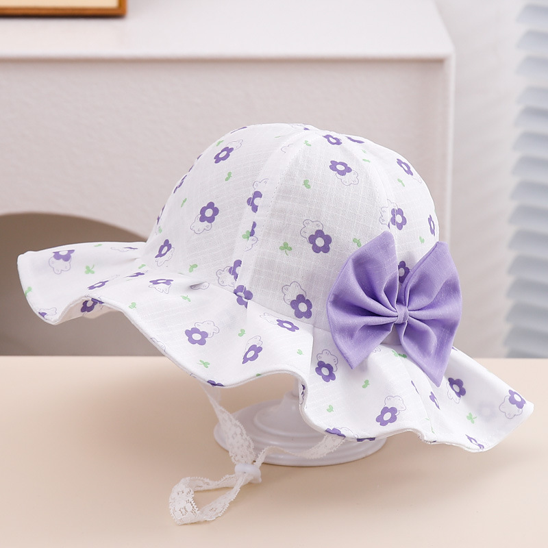 Sombrero de bebé sombrero de verano bebé princesa hermosa sombrero de sol sombrero de pescador sombrero de sol para niños pequeños sombrero de primavera y otoño