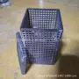圆孔微孔带盖定制过滤网桶