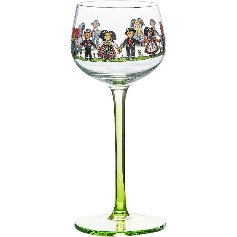 Minifigures, creative wineglass, cocktail doll