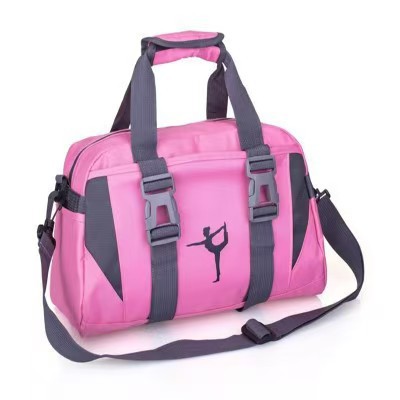 Venta al por mayor logotipo impreso bolsa de yoga fitness hombres y mujeres bolsa de viaje bolsa de deporte crossbody bolso de hombro bolsa de equipaje portátil grande