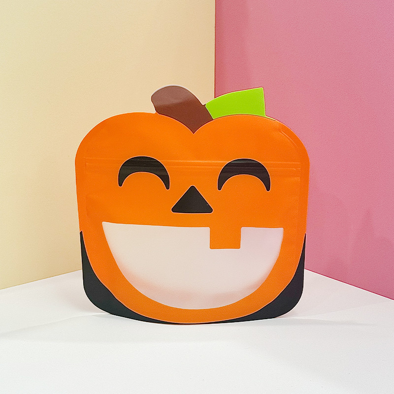 在庫ありの特殊形状袋、ハロウィンキャンディ包装袋、ギフトバッグ、タバコ、子供用ロック付き特殊形状ジップロックバッグ、カスタムメイド|undefined