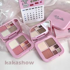 カカショウ多機能総合パレット、多用途アイシャドウ、チーク、ハイライト、マット、ファイングリッター、多用途パレット卸売