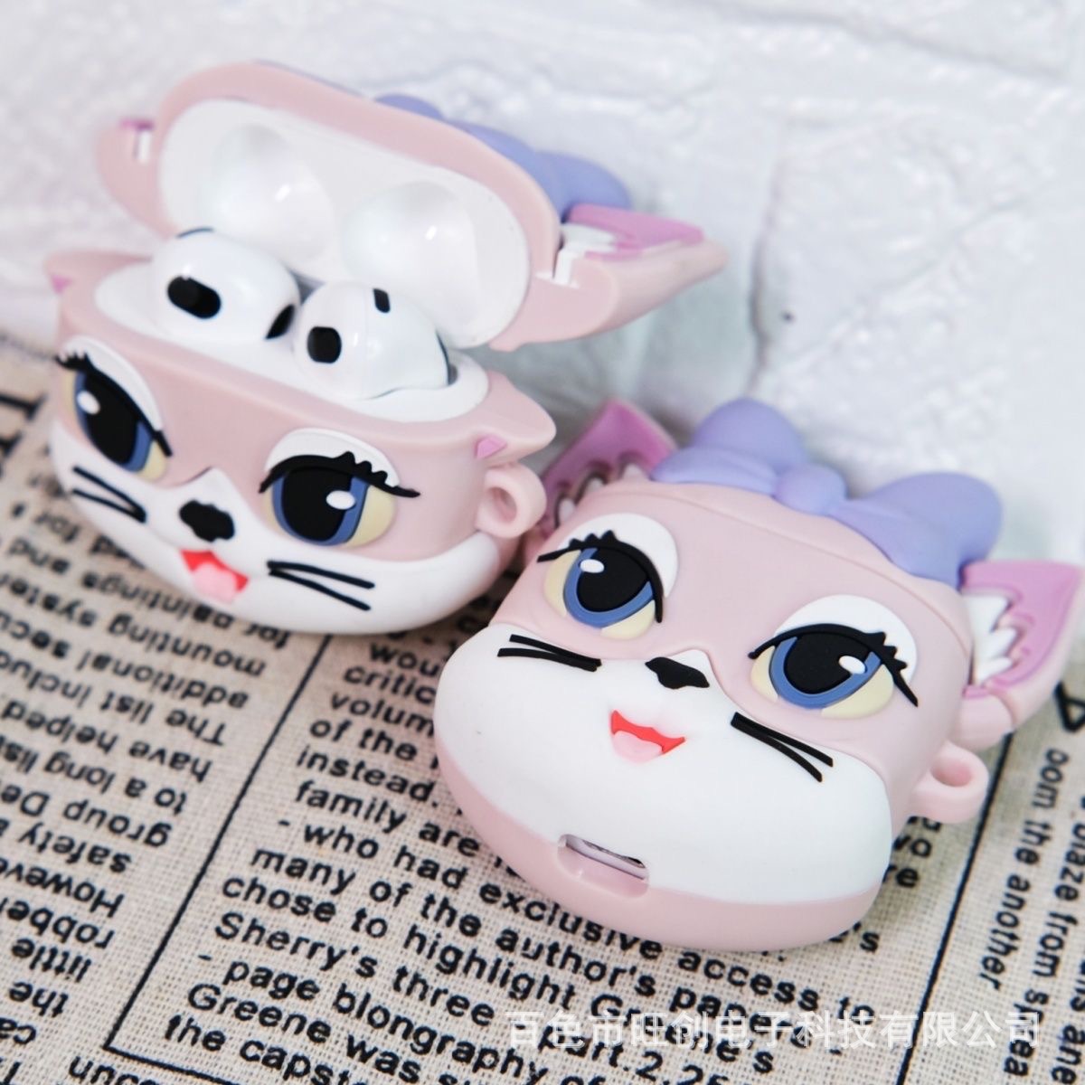 Case de dibujos animados de macarón doméstico para iPod i12 para auriculares Bluetooth inalámbricos i9 i11