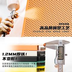 4TXN wholesale iron wire mesh desktop hole board shelf without drilling punching board stackable office desk storage rack