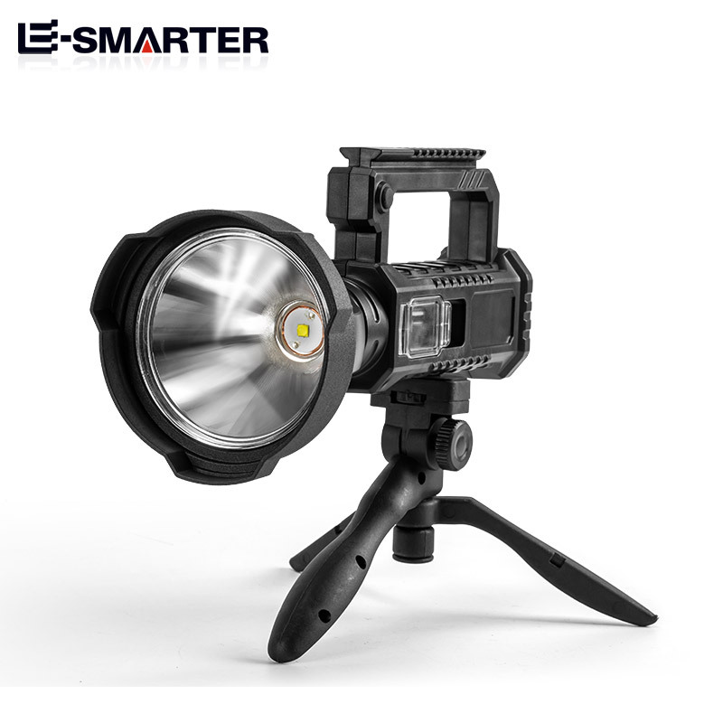 Cruz-frontera multifuncional recargable P50 reflector fuerte linterna de luz al aire libre recargable portátil luz nocturna luz de pesca