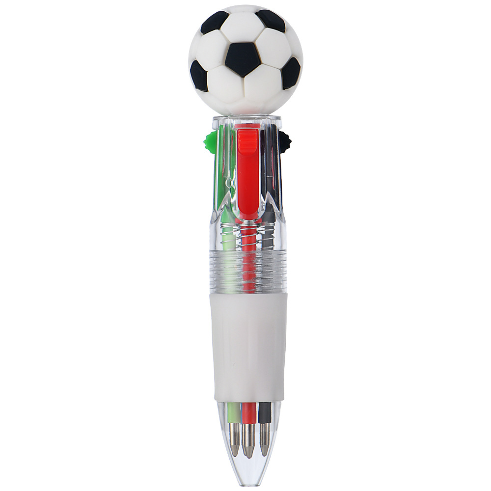 Transfronterizos para lindos bolígrafos de fútbol, baloncesto, rugby, dibujos animados multicolores mini bolígrafos cortos