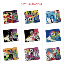 Dandy's World‌丹迪的世界新款皮革短款暗扣钱包 双层pu皮卡包