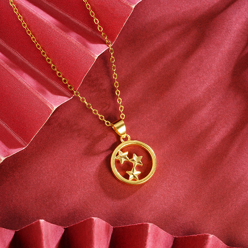 D2394 Colgante de estrella hueca (sin cadena)