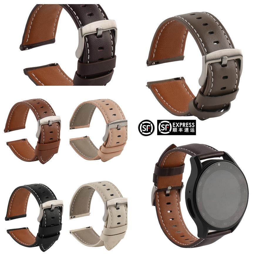 Suitable for HUAWEI WATCH 3 WATCH GT3 earphones WATCH strap men's and women's leather strap