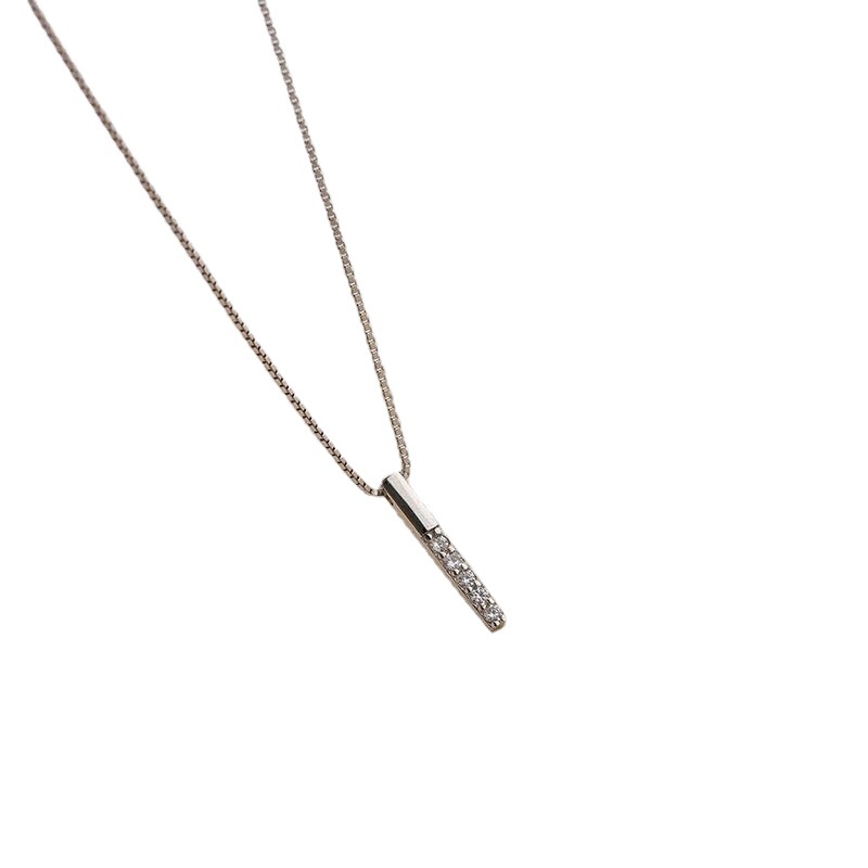 Geometresch Halskette Mat Strass Fir Dammen_voghion.com