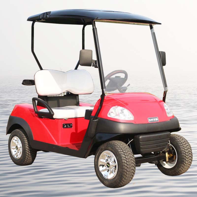 New Manufacturer Electric Four-Wheel 2-Seater Golf Cart Scenic Spot Sightseeing Car Community Scooter for Viewing Rv