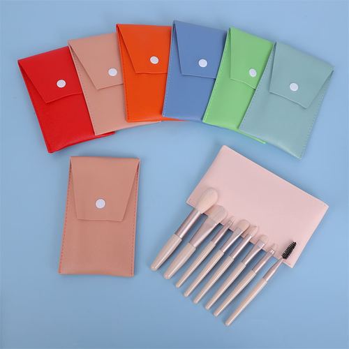 Makeup brushes, genuine macaron color small eight plastic eye shadow brushes, highlight brushes and beauty tools, etc.