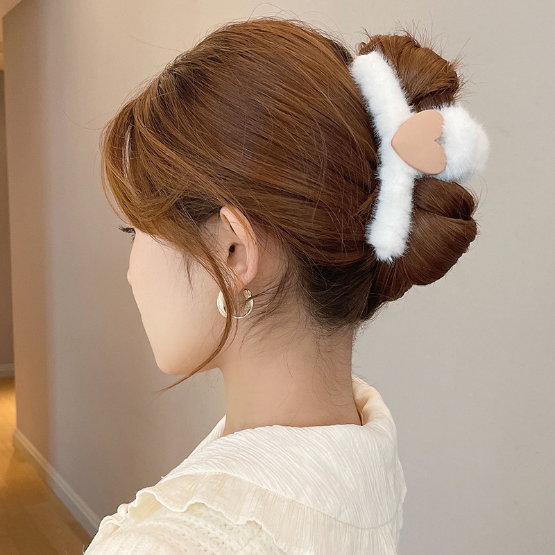 2025 nueva pinza de tiburón, más adecuado para mujeres, horquilla de la parte posterior de la cabeza de verano, pinza de agarre grande, horquilla de tocado