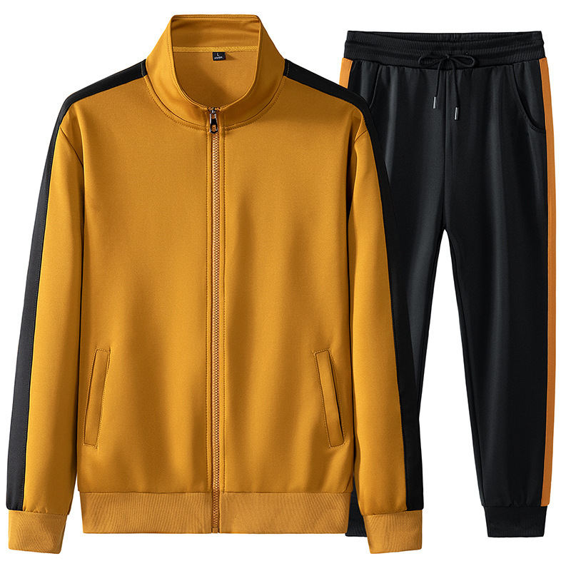 Spring and Autumn Suits for Teenagers, Men's Cardigans, Sweatshirts, Two-Piece Sports Suits, Casual Korean Style Loose