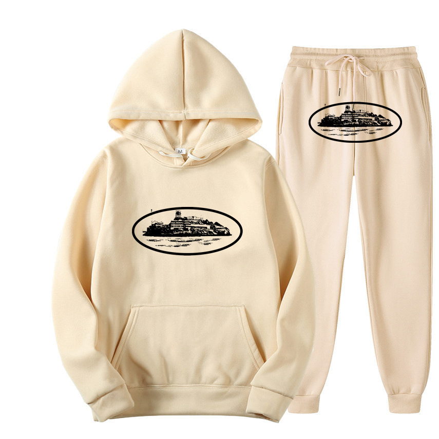 Corteiz Trendy Street Suéter suelto Traje de moda Hip Hop Skate Suéter casual Traje de primavera y otoño para hombre