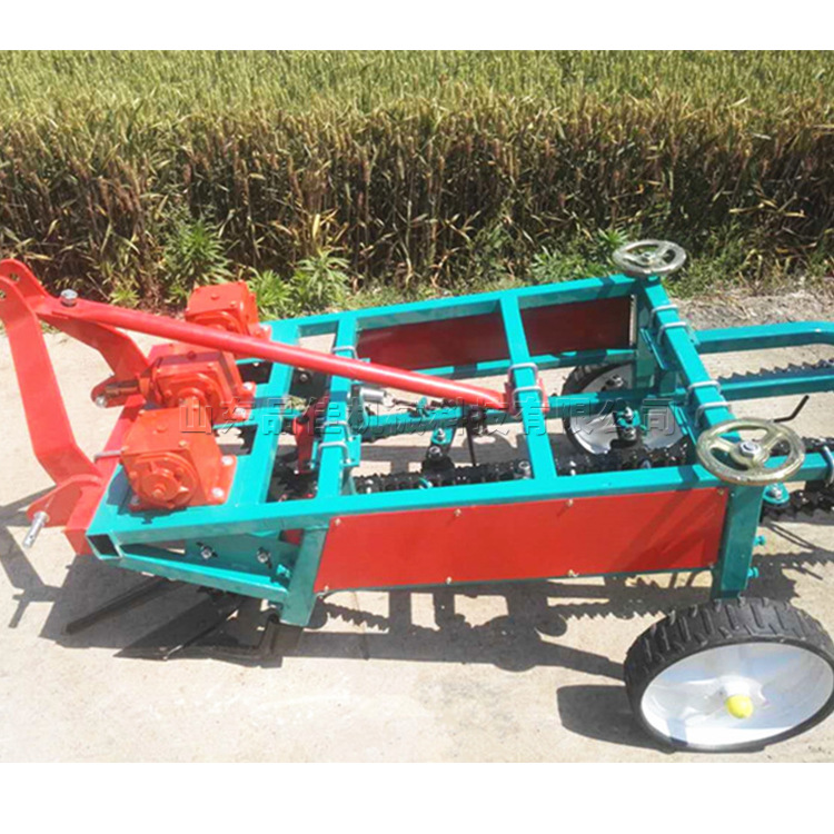 不伤花生收获条铺机 垄上种植手扶花生收获机 链条式花生收获机