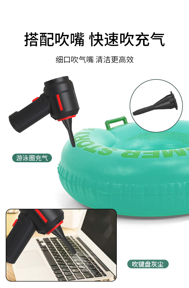 Car Vacuum Cleaner, Car Wireless Charging Vacuum Cleaner, Dual-Purpose Handheld Mini High-Power Powerful Vacuum Cleaner for Home Use