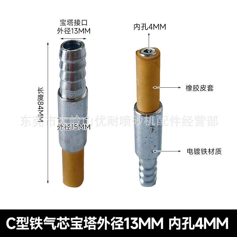 除錆サンドブラストヘッドabcdv型ガンノズル宝塔高速鉄気芯管銅サンドノズル継手サンドブラスト機部品|undefined
