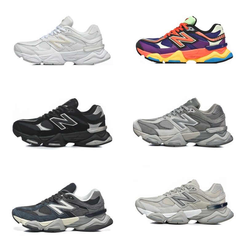 Putian Shoes N9060 Classic Black Retro Dad Shoes Casual Versatile Sneakers Trendy Hot-Selling Running Shoes Putian Shoes N9060 Classic Black Retro Dad Shoes Casual Versatile Sneakers Trendy Hot-Selling Running Shoes