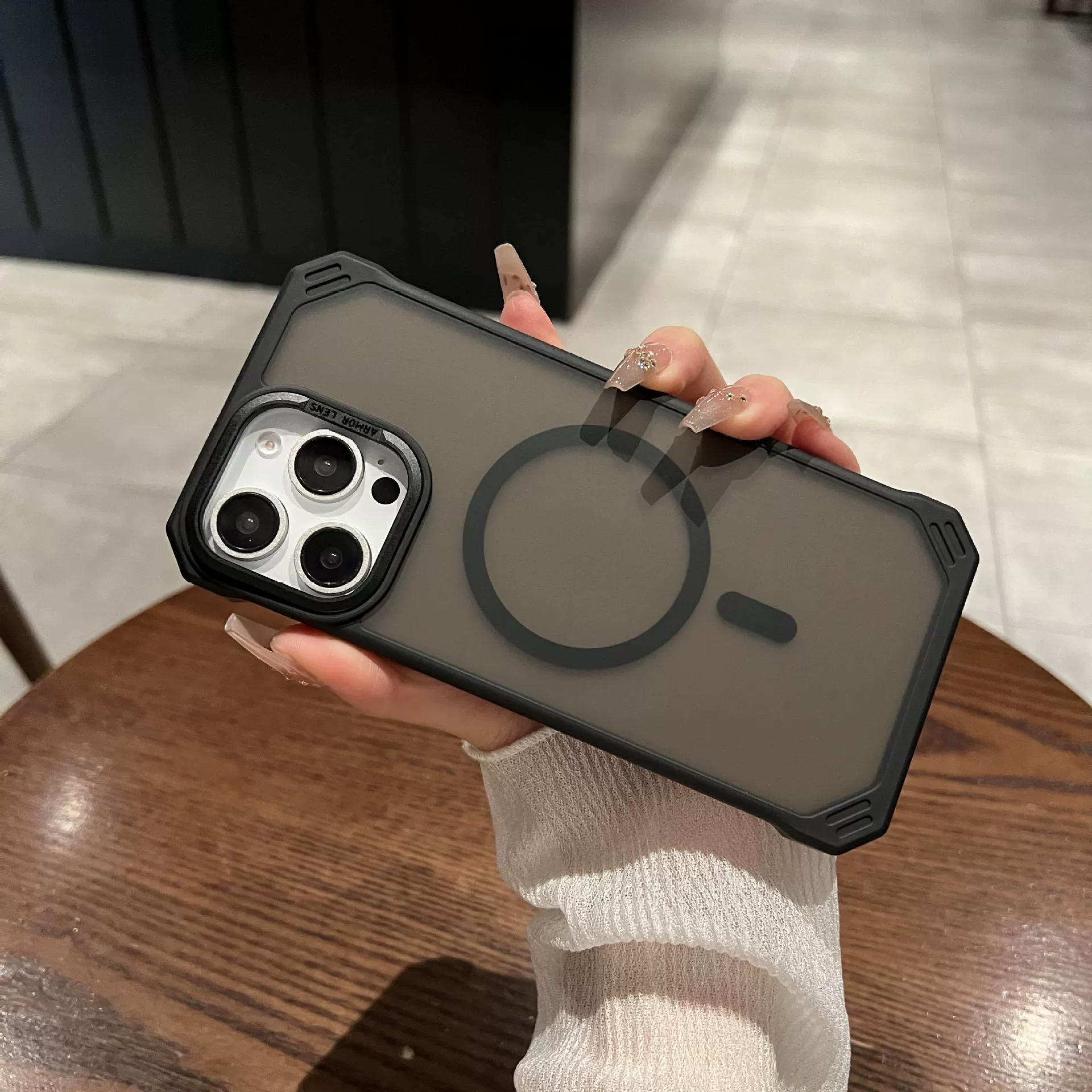 Apple, совместимый чехол для телефона, iPhone 15, лента, 16 Pro Max, защита от падения, высококачественный стиль