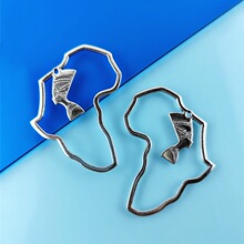 4.3*5.2Cm����ѷ�羳����DIY�Ͻ���� ����Ů���οյ�ͼ���ε�׹