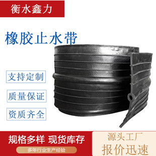 Customizable Rubber Water-Stop Belt with Steel Edge Rubber Water-Stop Belt with National Standard Reservoir Di Dam Water-Stop Belt When Exposed to Water