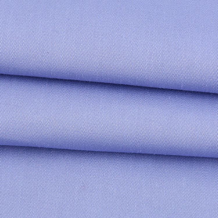Proveedores textiles al por mayor de tela multicolor Twill tejido TC tela de camisa de hombre