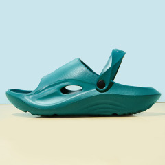 Summer sandals for men, outdoor new thick-soled sandals for women, soft-soled comfortable EVA creative heel slippers for couples