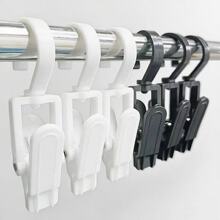 新款多功能帽子夹子旋转挂钩窗帘夹晒袜子夹毛巾围巾夹展示夹挂钩