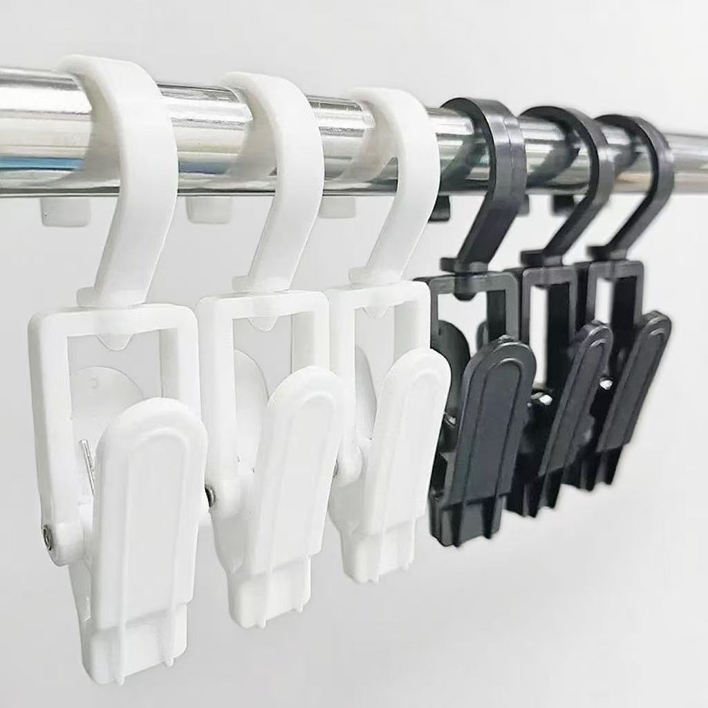 新款多功能帽子夹子旋转挂钩窗帘夹晒袜子夹毛巾围巾夹展示夹挂钩