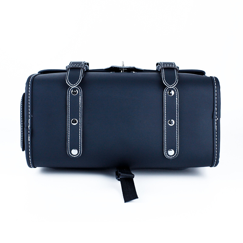 Cross-Border Electric Motorcycle Rear Bag, Rear Seat Bag, Electric Scooter Retro Universal Cargo Rack Bag, Rear Trunk