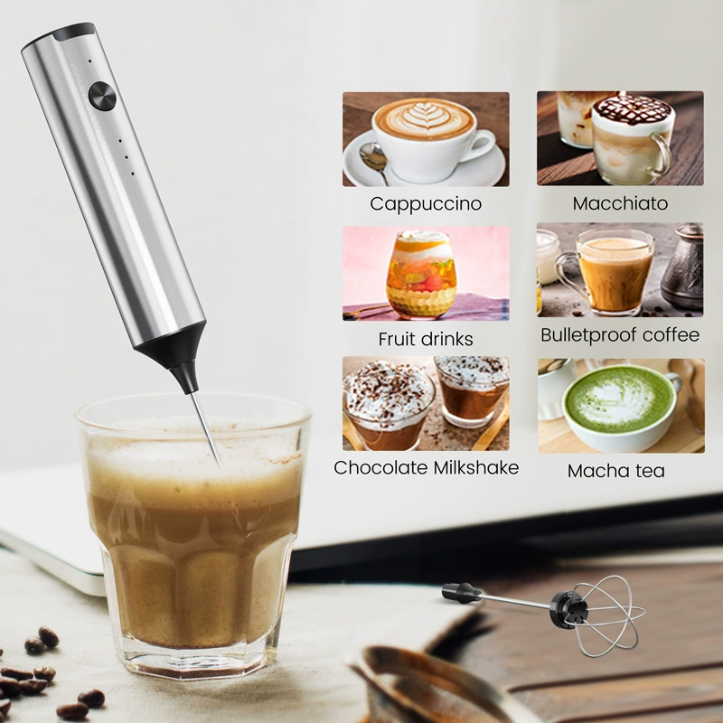 Electric mixing stick charging, handheld breast pump