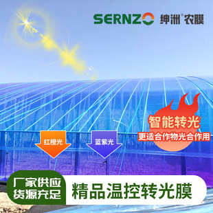 Manufacturer Supplies High-Quality Temperature-Controlled Light-Transmitting Film, Intelligent Light-Transmitting Thickened Agricultural Film, Anti-Aging and Wear-Resistant Greenhouse Po Film for Heat Preservation