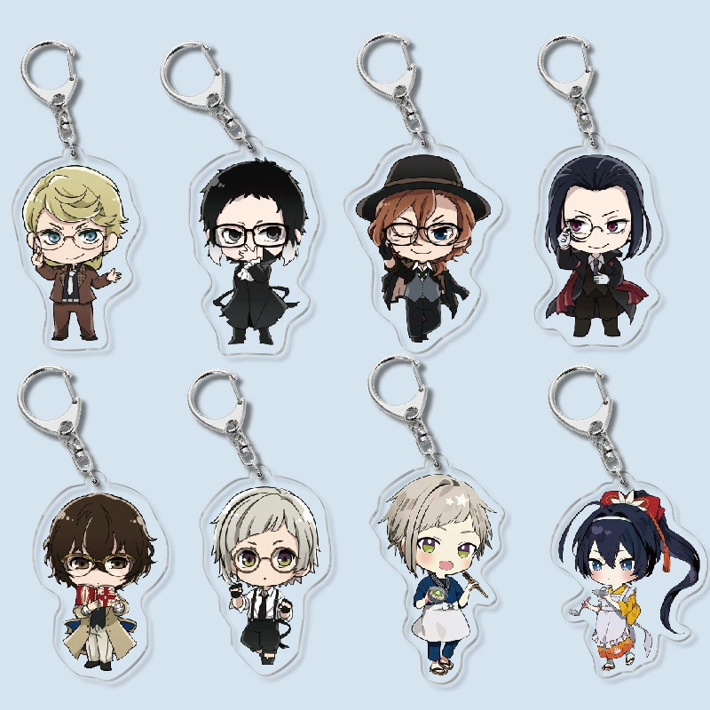Акриловый брелок-ключница Bungou Stray Dogs Дазай Дзайкунику Campus периферийные аксессуары подарок лимитированная версия