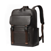 跨境新款双肩包男商务电脑包户外旅行休闲大学生书包时尚通勤男包