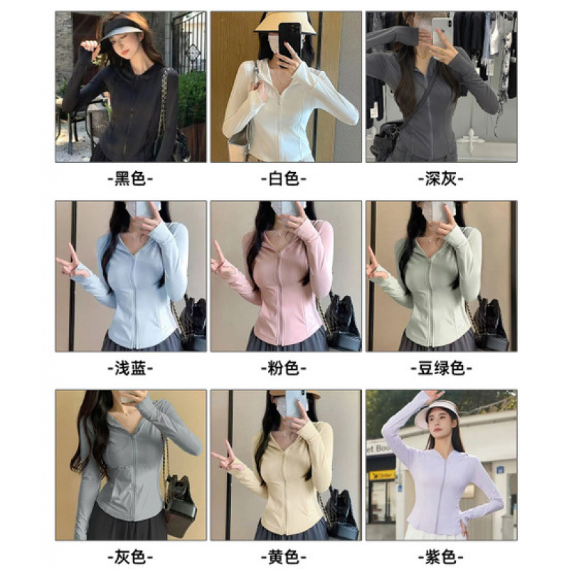 Dropshipping cross-border ice silk sunscreen clothing for women, 2026 new summer model, UV protection, loose and versatile