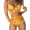 Colorful flower yellow
