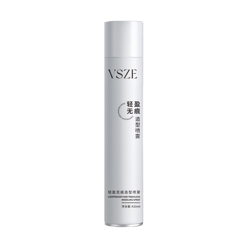 VSZE ligero sin marcas de modelado spray gel de agua fuerte pegamento seco salón de peluquería molde de agua flojo fabricante de perfume duradero