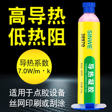 单组份导热凝胶灰色液态硅脂垫硅胶片手机散热膏显存电脑cpu显卡