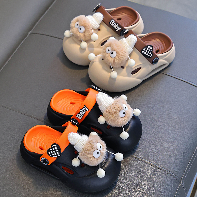 Zapatos de verano para niños, niños, niñas y niñas antideslizantes pisando la sensación de mierda para padres e hijos, niños mayores, niños transpirables, zapatillas de playa para niños