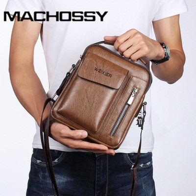 Shoulder bag men's hand-held men's messe...