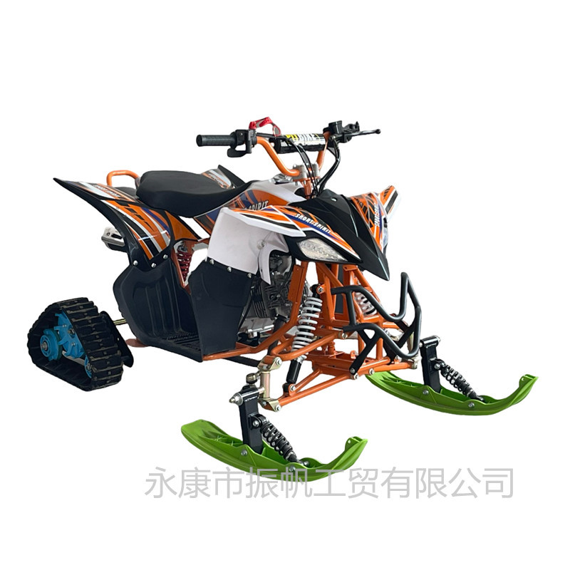 Fábrica directa de 125cc adultos de combustible de moto de nieve todo terreno de trenín de orugas de gasolina