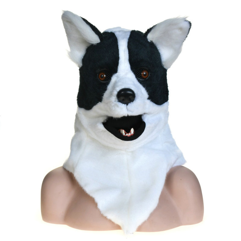 Máscara de cabeza de animal de cara completa Lobo Oso conejo León leopardo fotografía bola rendimiento máscara de película fabricante