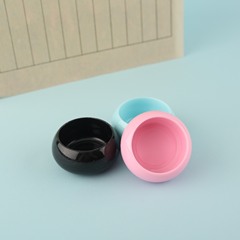 Multicolored round porcelain ink dish pen holder ink washer pen stand water dish calligraphy set ink box ink plate ink pool pen cleaner